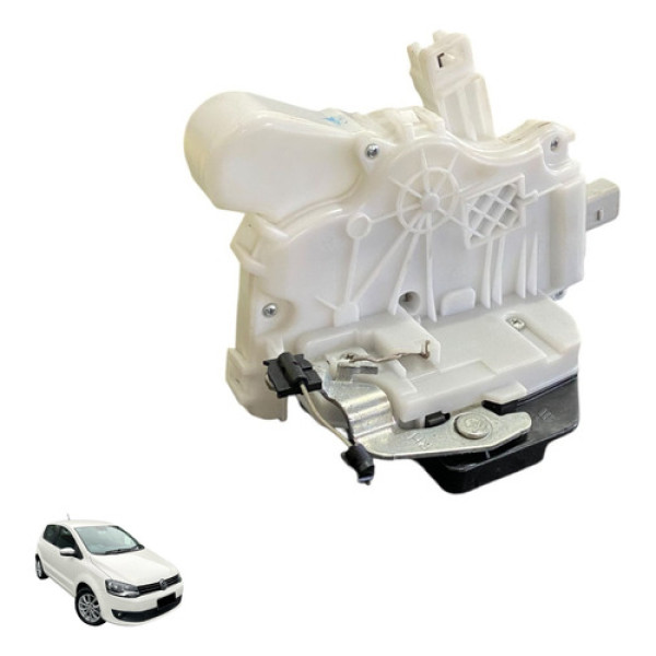 Fechadura Porta Traseira Esquerda Vw Fox 2012 Original Usado