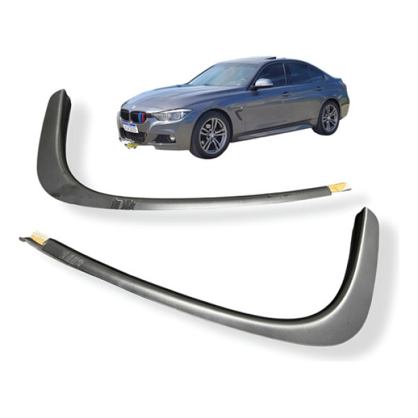 Par Friso Teto Superior Bmw 320i 2016 2017 7258333 Usado Preto