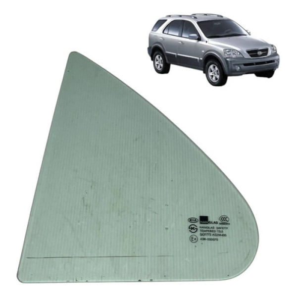 Vidro Lateral Traseiro Esquerdo Kia Sorento Ex 2.5 Original