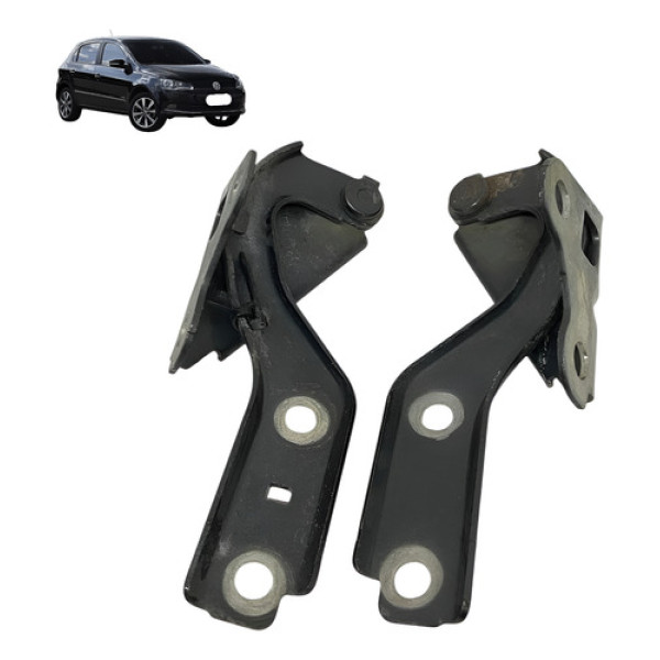 Par Dobradiça Capô Vw Gol G6 Fox Saveiro Voyage Original