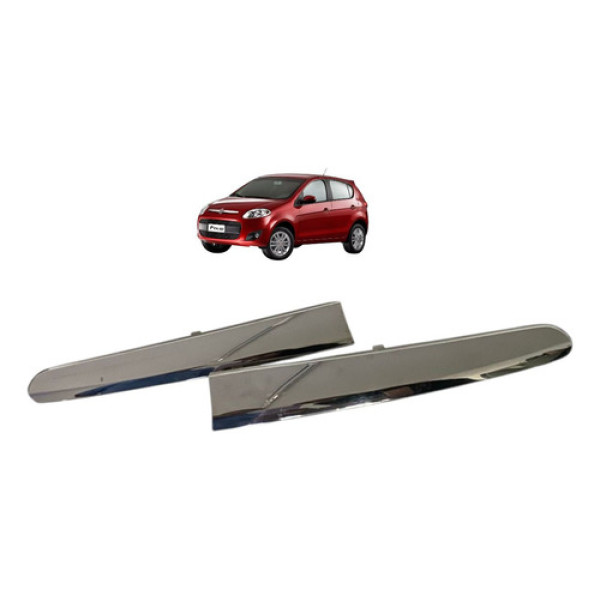 Par Friso Grade Dianteira Fiat Palio 2014 100184513 Prateado