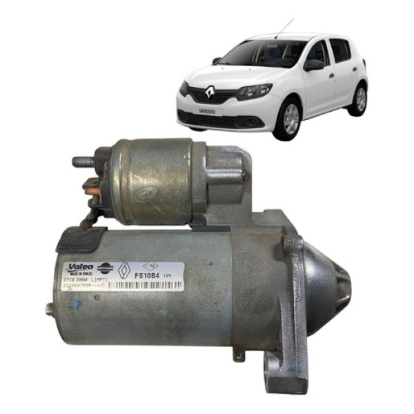 Motor Partida Renault Sandero Logan 1.0 16v 2016 Usado