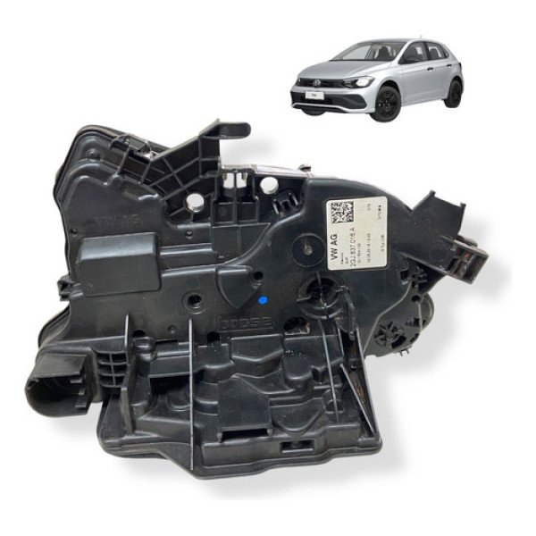 Fechadura Elétrica Dianteira Direita Vw Polo 2023 T-cross