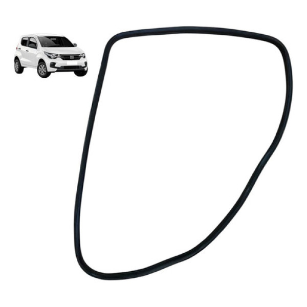 Borracha Da Porta Traseira Direita Fiat Mobi Like 2021 Usado