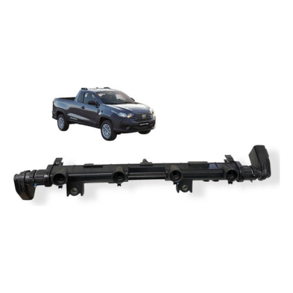 Flauta Combustível Bico Injetor Fiat Strada 1.3 Firefly 2021