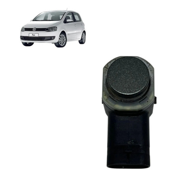 Sensor De Estacionamento Volkswagen Fox Original Preto