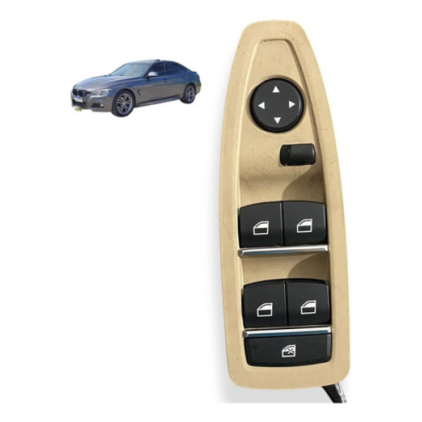 Botão Vidro Elétrico Dianteiro Esquerdo Bmw 320i 2017 Origin