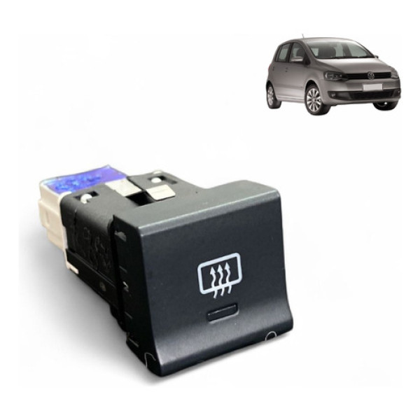 Botão Desembaçador Traseiro Vw Fox 2014 Original Usado