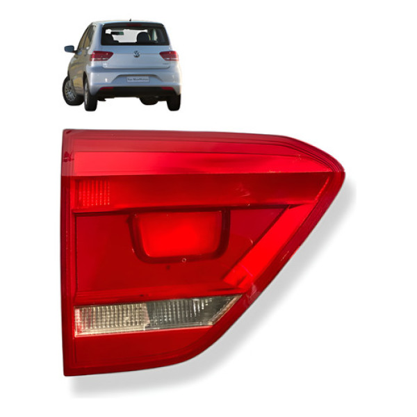 Lanterna Tampa Traseira Esquerda Vw Fox 2014 A 2017 Original Esquerdo/motorista Vermelho