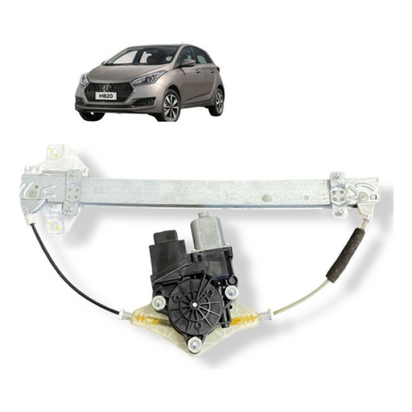 Máquina Vidro Elétrico Traseiro Direito Hyundai Hb20 Usado
