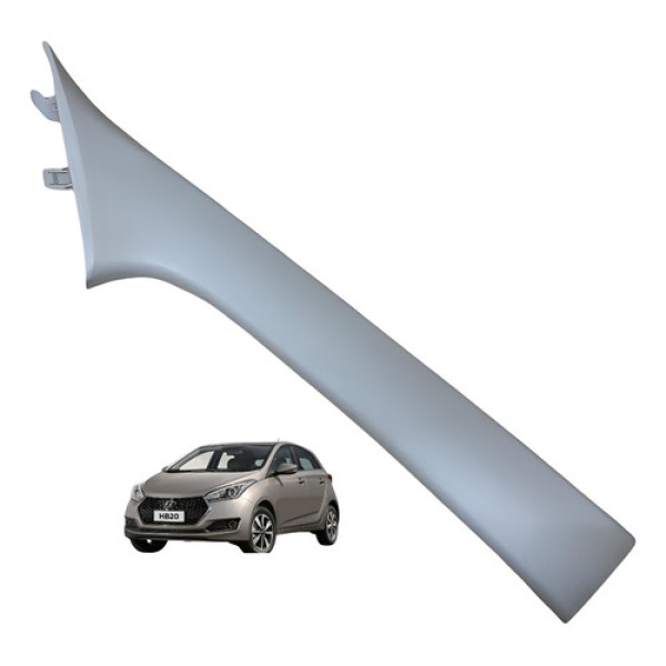 Moldura Coluna Direita Para-brisa Hyundai Hb20 2016 2019