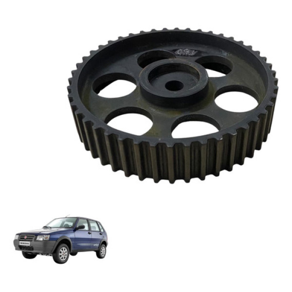 Polia Comando Válvulas Fiat Uno Mille 2008 Original Usado