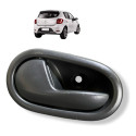 Maçaneta Interna Dianteira Esq Renault Sandero 2014 Original Preto