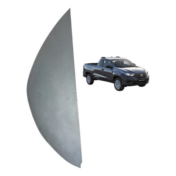 Moldura Cobre Painel Lado Esquerdo Fiat Strada 2021 2023 Preto Animal Print