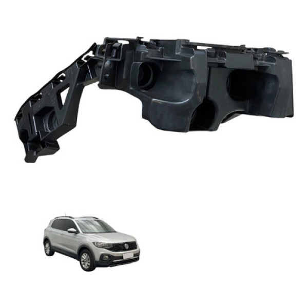 Guia Para-choque Traseiro Esquerdo Vw T-cross 2021 Original