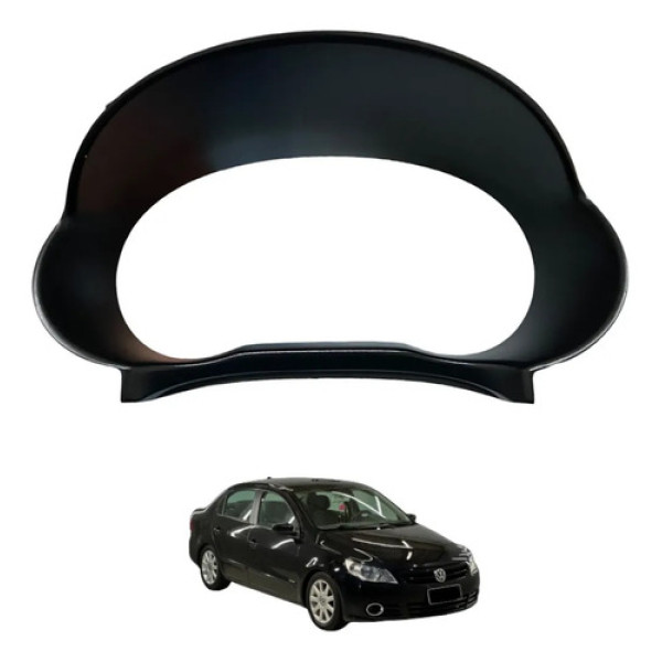 Moldura Painel De Instrumentos Vw Voyage 2010 Original Preto