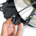 Defletor Ventoinha Radiador Honda City 2009 2014 Usado
