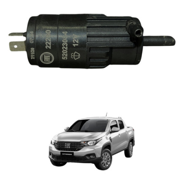 Bomba Esguicho Limpador Parabrisa Fiat Strada 2021 Usado