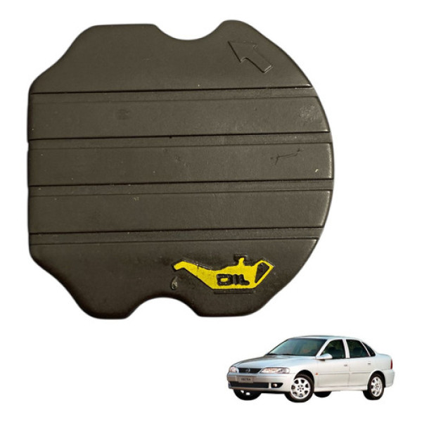 Tampa Óleo Do Motor Chevrolet Vectra 2000 90467648 Original Preto