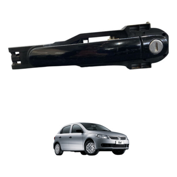 Maçaneta Externa Dianteira Esquerda Vw Gol 2009 Usado