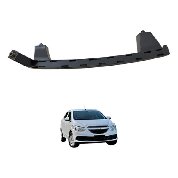 Guia Vidro Porta Dianteira Direita Gm Prisma 2014 Original Preto