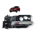 Maçaneta Interna Traseira Esquerda Honda Hrv 2016 Original Cromado Traseira