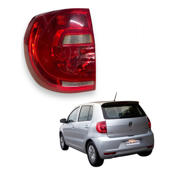 Lanterna Traseira Esquerda Fox 2010 A 2014 Original Usado