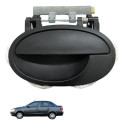 Maçaneta Externa Traseira Esquerda Gm Corsa Sedan Original Preto Traseira