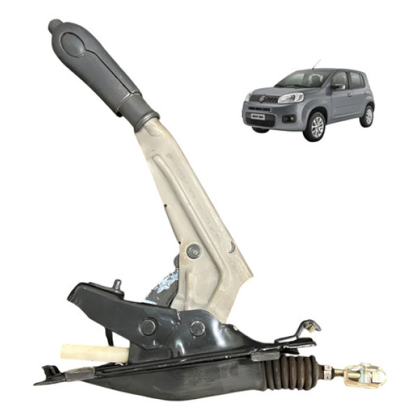 Alavanca Freio De Mão Fiat Uno Vivace Way 2013 2014 2015