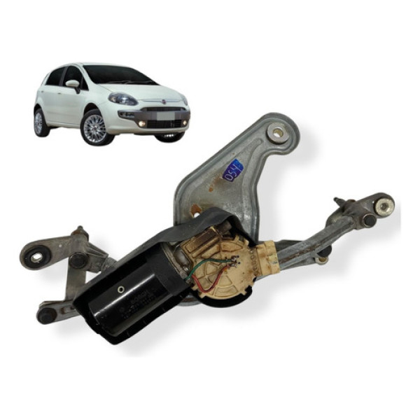 Motor Limpador Dianteiro Para-brisa Galhada Fiat Punto 2008