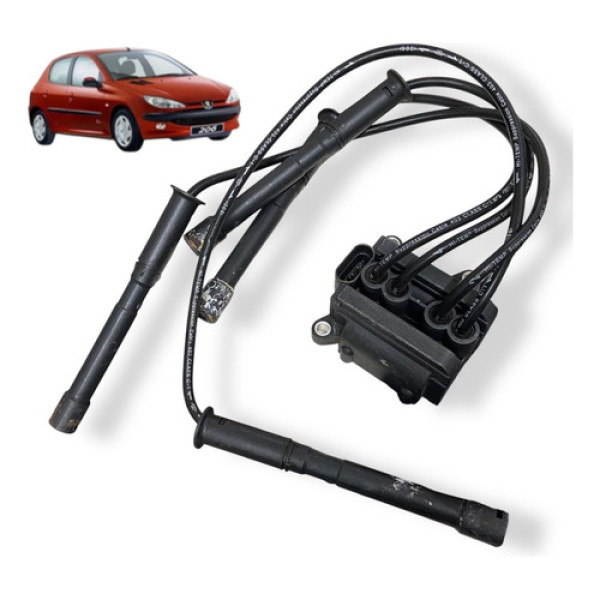 Bobina De Ignição Peugeot 206 Soleil 1.0 2003 2004 2005