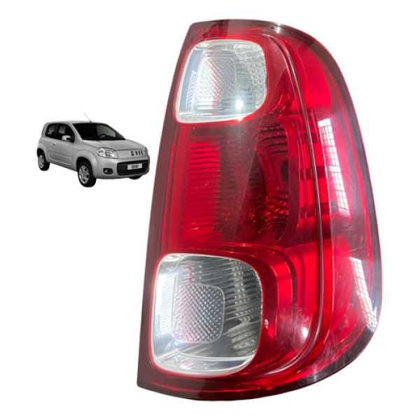 Lanterna Traseira Direita Fiat Uno Vivace 2011 2013 2016 Direito/passageiro Vermelho