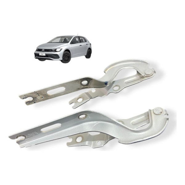 Par Dobradiça Braço Capo Vw Nivus Polo Virtus 2018 2023 Usad