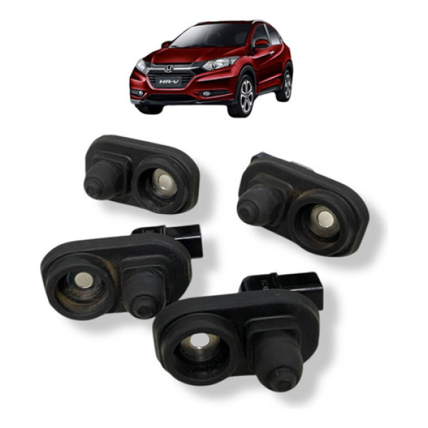 Kit 4 Interruptor Acionamento Luz Teto Porta Honda Hrv Usado