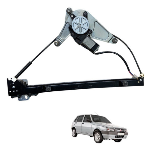 Maquina De Vidro Elétrico Fiat Uno Mille Fire 2004 Original