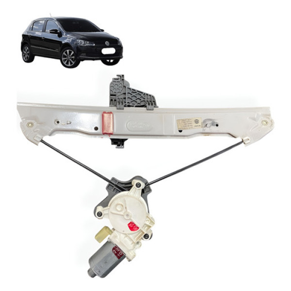 Máquina Vidro Elétrico Dianteira Direita Vw Gol G5 G6 2014