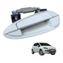 Maçaneta Externa Porta Traseira Esquerda Fiat Punto Original Branco Traseira