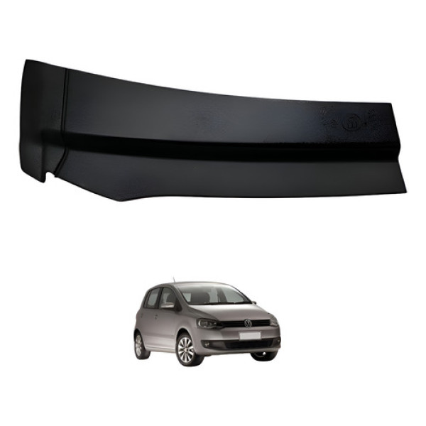 Moldura Acabamento Interno Farol Traseira Vw Fox Original Preto