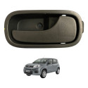 Maçaneta Interna Dianteira Direita Fiat Uno 2013 Original Preto