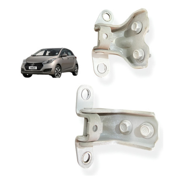 Par Dobradiça Porta Dianteira Esquerda Hyundai Hb20 2019