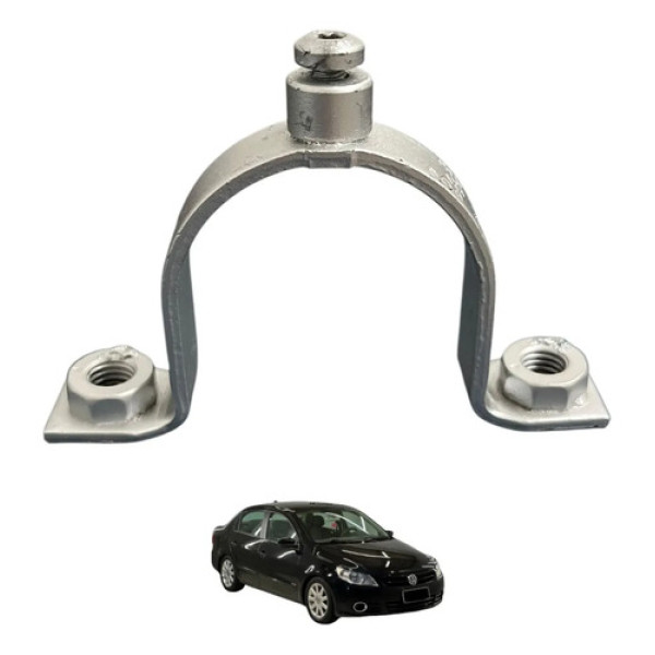 Abraçadeira Caixa De Direção Vw Voyage 2010 Original Prateado