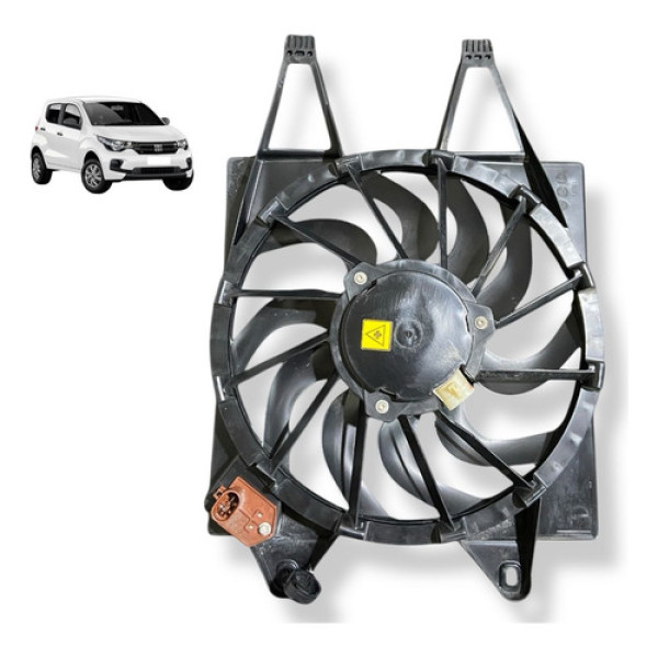 Eletroventilador Ventoinha Fiat Mobi 2019 2020 2021 Usado