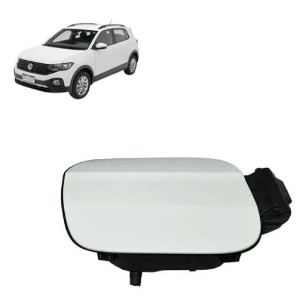 Portinhola Tanque Combustível Vw T-cross Tsi Original Branco