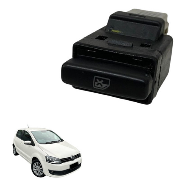 Botão Trava Vidros Vw Fox 2012 5z4959859a Original Usado