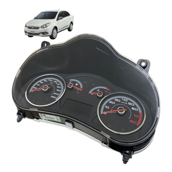 Painel De Instrumento Fiat Grand Siena Attractive 1.4 2014 I Branca