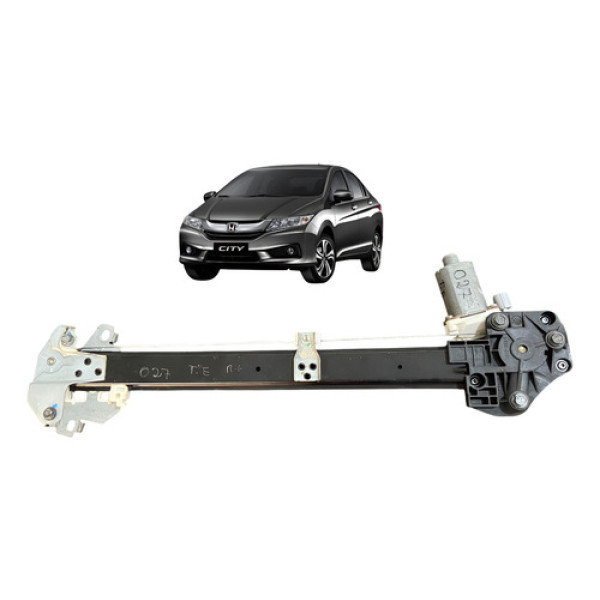 Máquina Vidro Elétrico Traseiro Esquerdo Honda City 2014
