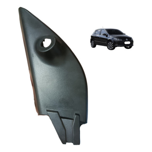 Acabamento Interno Retrovisor Esquerdo Vw Gol City Original Preto