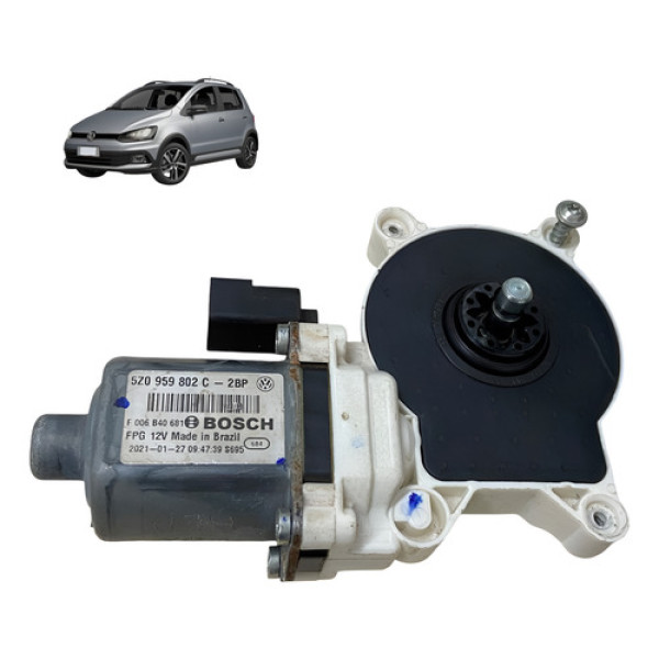 Motor Vidro Elétrico Dianteiro Vw Fox Crossfox Original