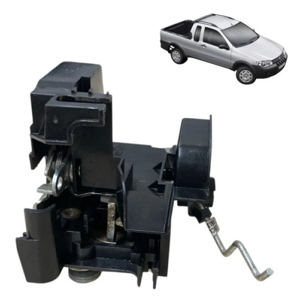 Fechadura Porta Lado Esquerdo Fiat Strada 2010 Original
