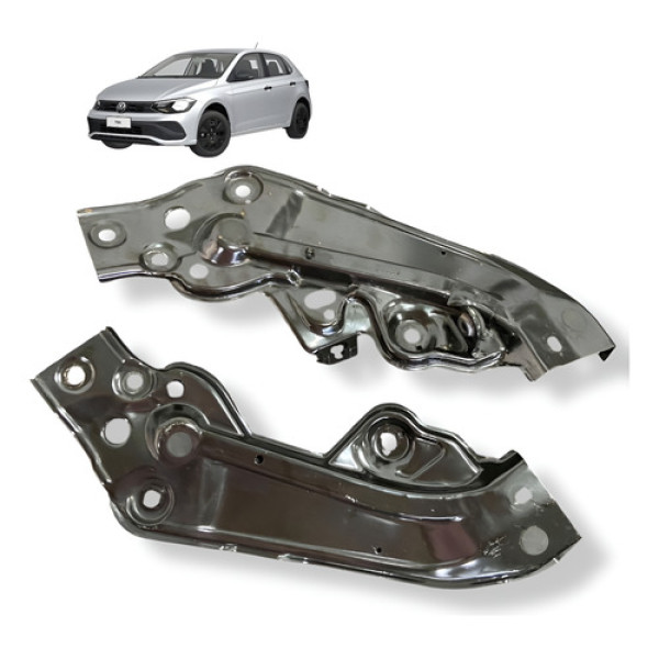 Par Suporte Farol Volkswagen Polo Virtus 2018 2023 Usado